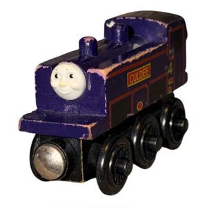 Culdee Two Face Tank Engine Thomas the Train Wooden Railway Friends 2001 Vintage